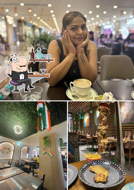 The interior of Cups & Mugs ️