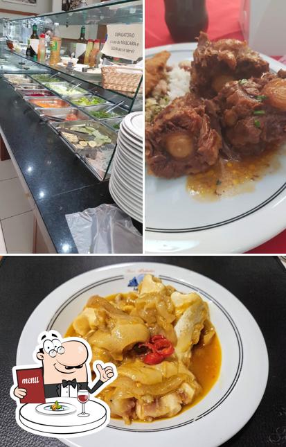 Comida em Restaurante Fino Paladar