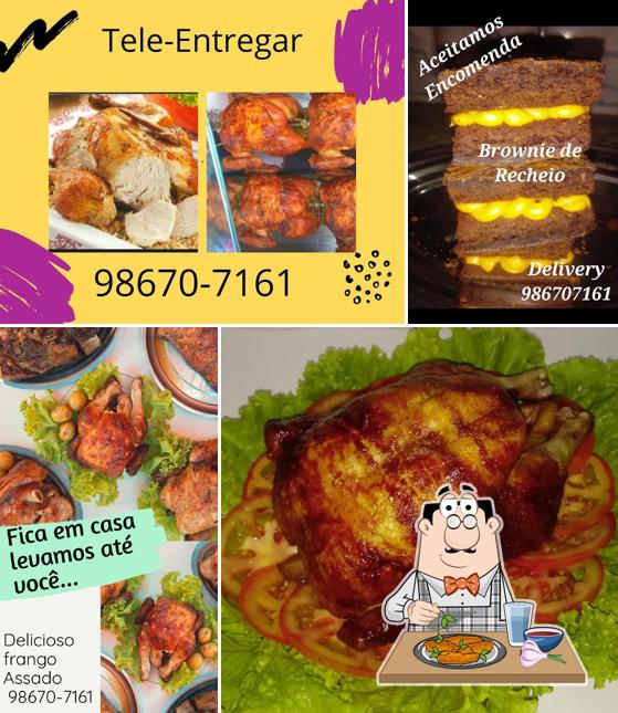 Asas de frango em Frango Assado ARTE DO SABOR