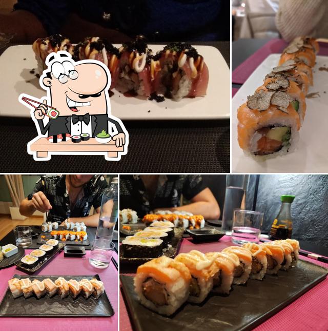 Il sushi è il cibo tradizionale della cucina giapponese