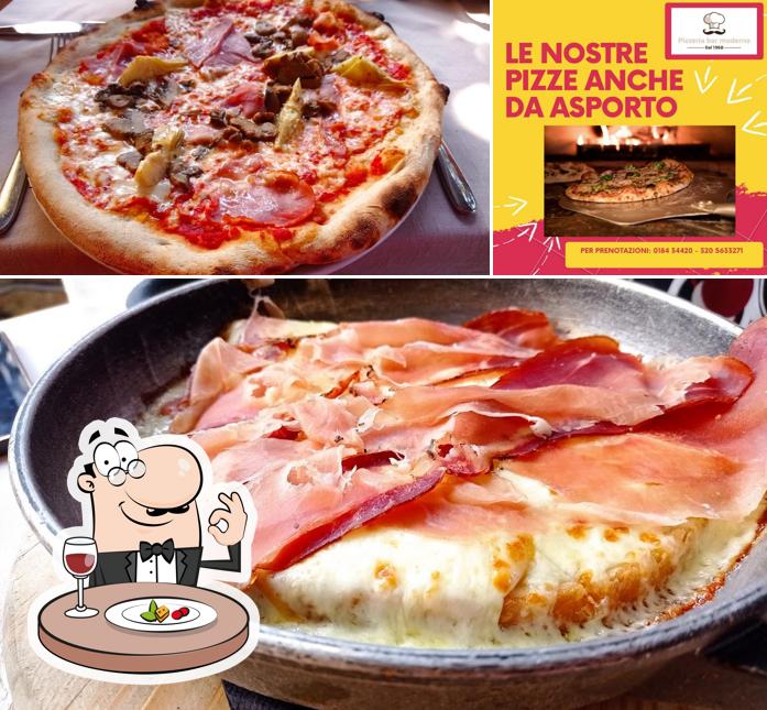 Cibo al Pizzeria Caffetteria Moderno