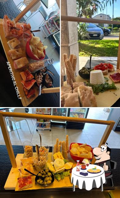 Piatto di formaggi al Chill bar