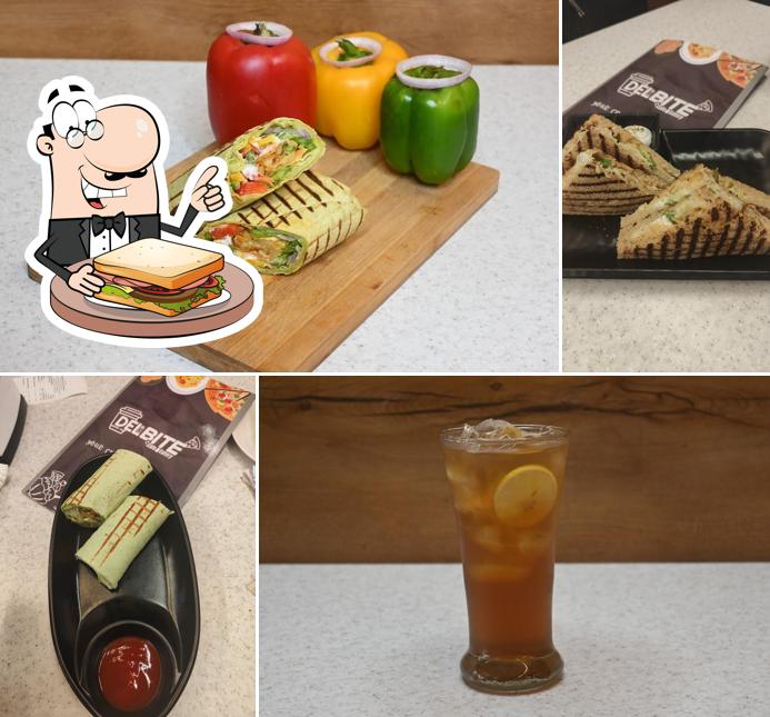 Grilled cheese sandwich at Delbite Cafe and Eatery