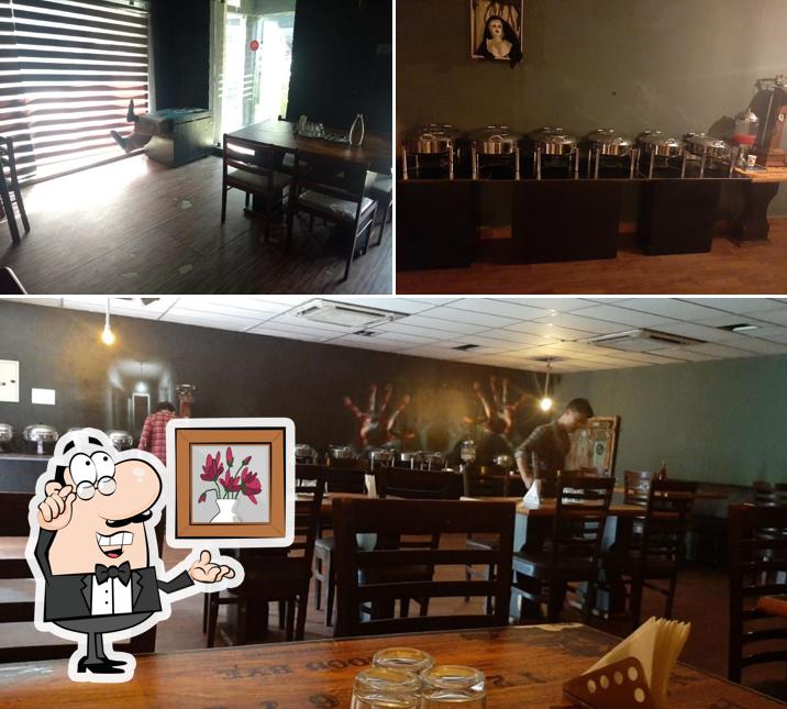 The interior of Haunted