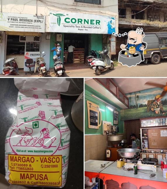 The restaurant's food and exterior