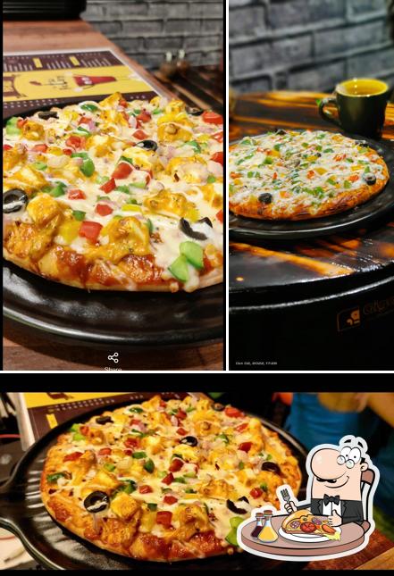 Pick various types of pizza
