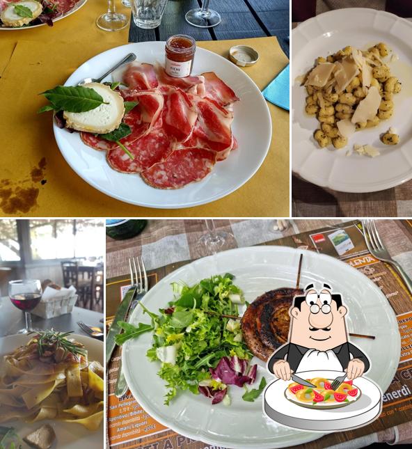 Gnocchi al Al Glicine trattoria con vista