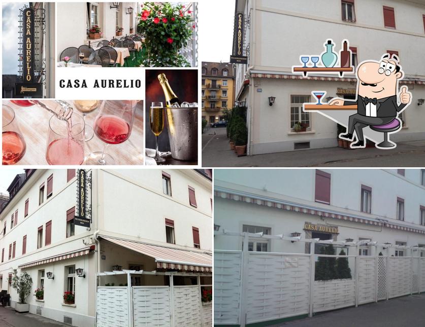 Gli interni di Casa Aurelio