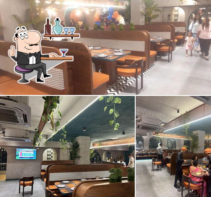 Check out how GRILL KITCHEN PRAHLADNAGAR looks inside