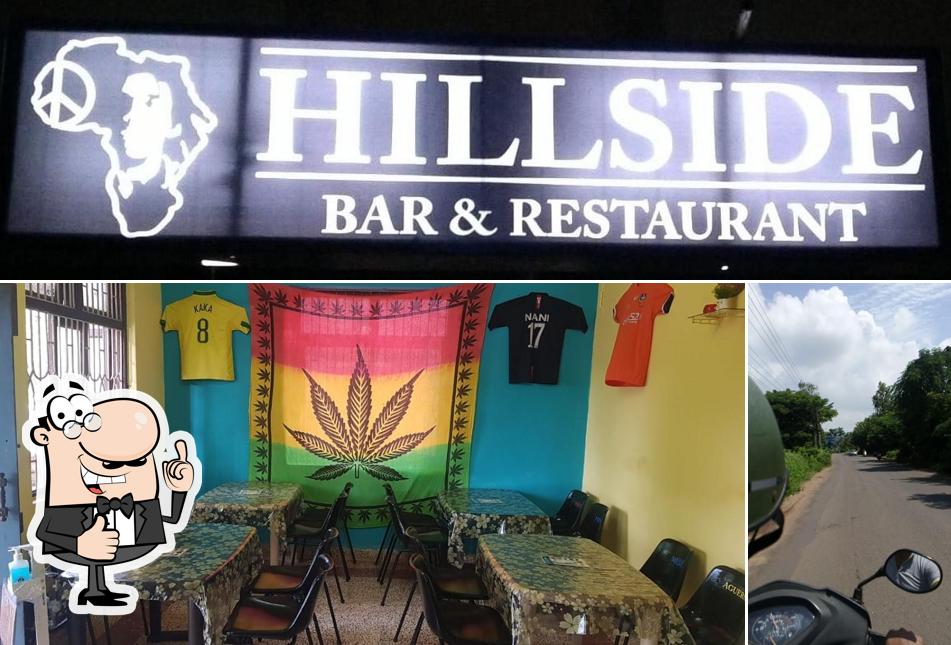 Look at the photo of Hill Side