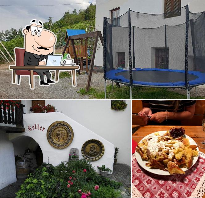 Gli interni di Buschenschank Götzfried Keller