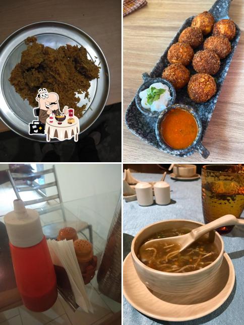 Chocolate mousse at Cafe -65 ( Hotel India )