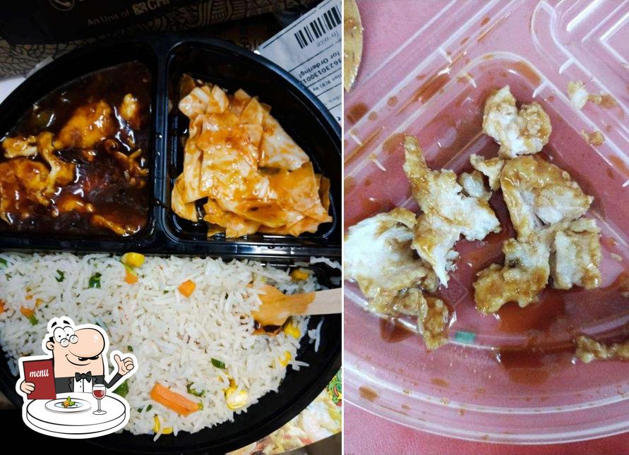 Food at Chow's Nano Duzi