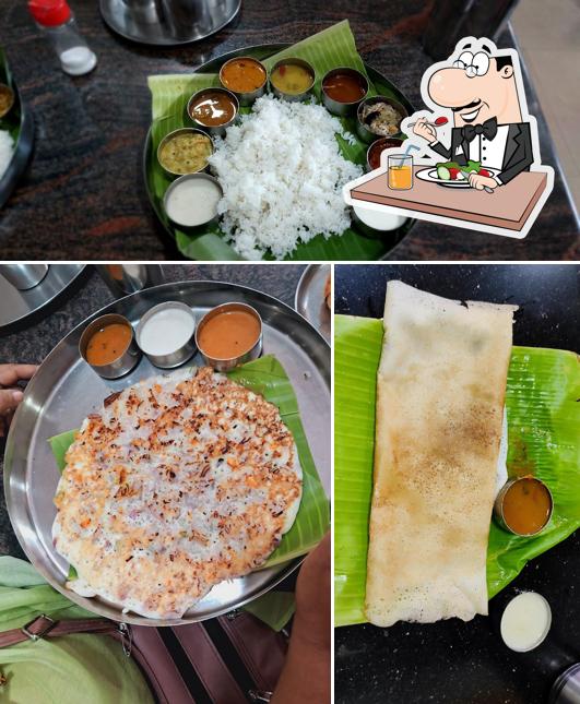 Food at Saravana Bhavan Pure Veg