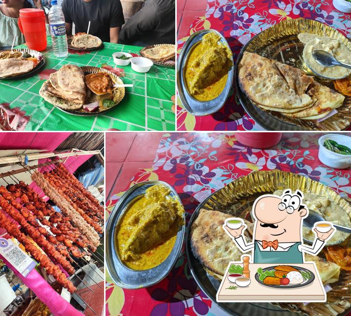 Food at Sanjay Dhaba