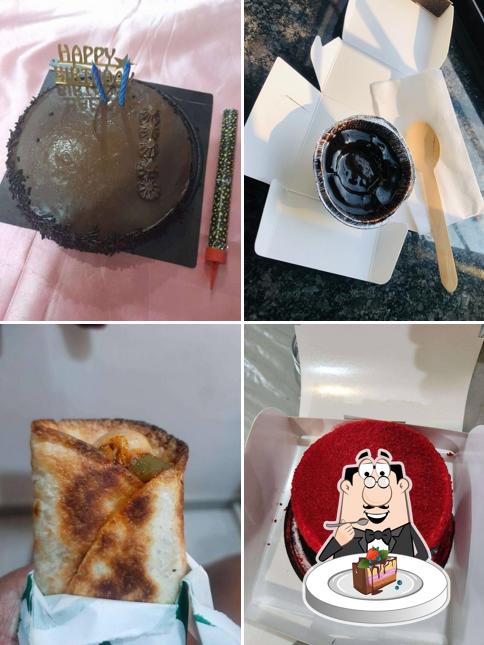 Chocolate cake at Sweet Truth Manewada