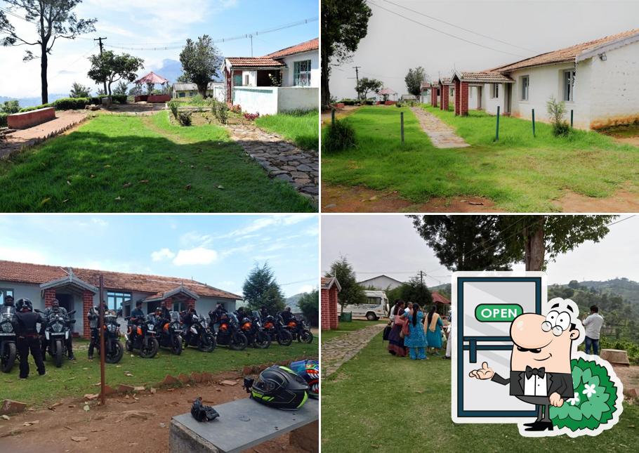 Check out the outside part of cascade meadows Ooty , Home Stay