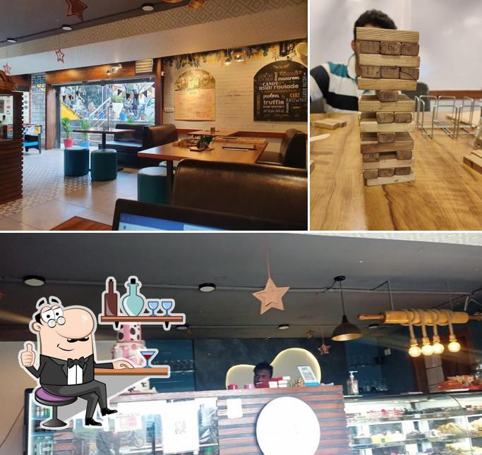 The interior of Chef Bakers DLF