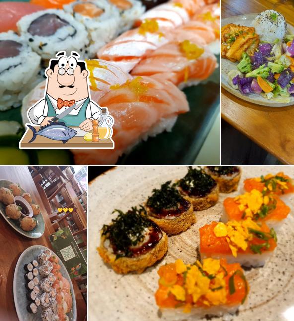 Salmão grelhado em Fome de sushi