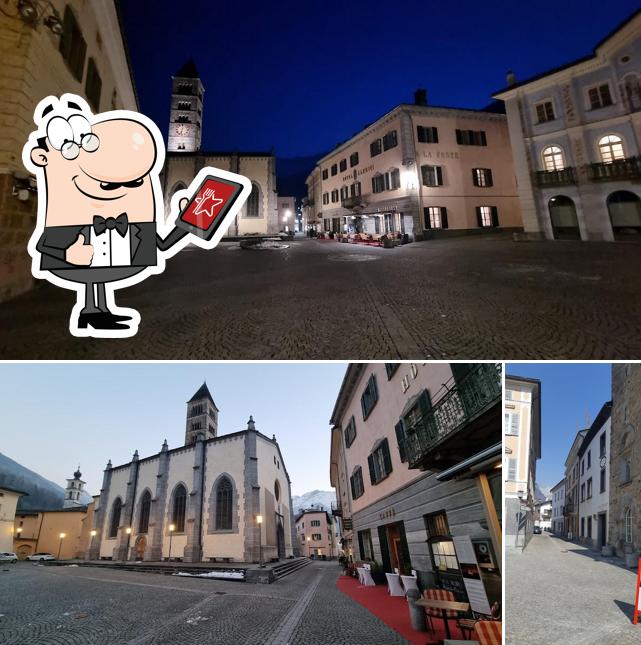 Gli esterni di Hostaria del Borgo