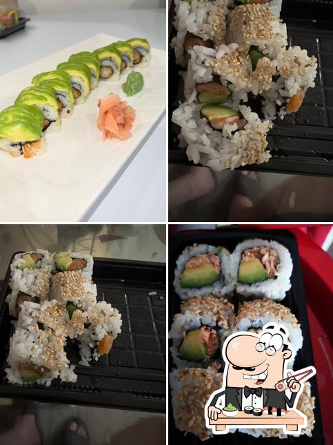 Essayez de nombreuses options de sushi