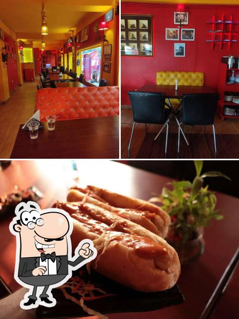 The Burger Factory is distinguished by interior and food