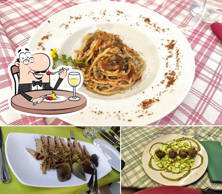 Platti al Locanda Le Giunche • osteria • camere • bottega