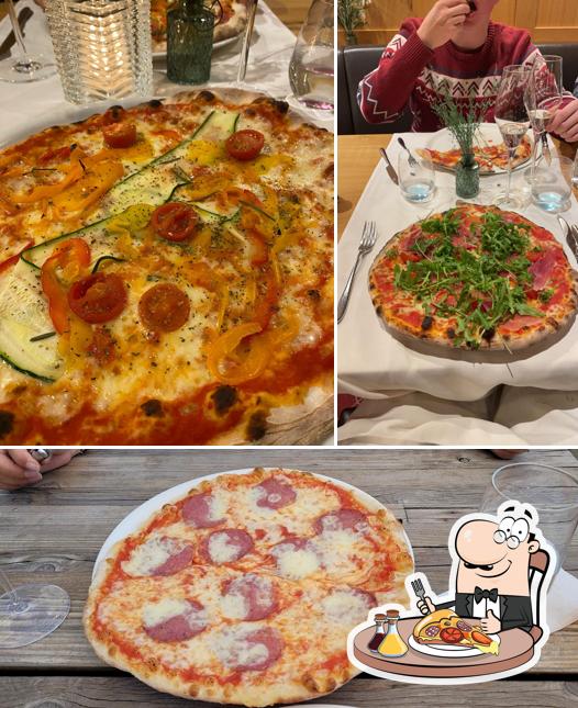 Scegli tra le molte varianti di pizza