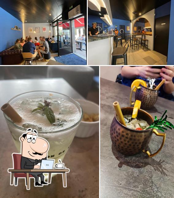 Guarda la immagine che mostra la interni e cibo di Le Diagonal - Chez Gin