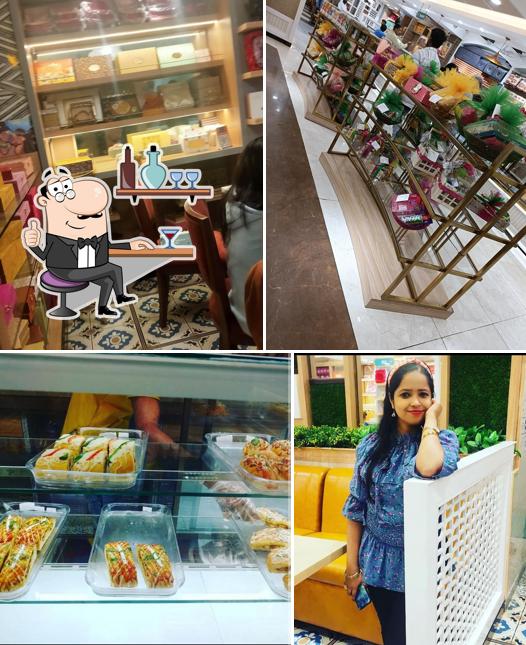 The interior of Pannalal: Sweets, Bakery & Restaurant
