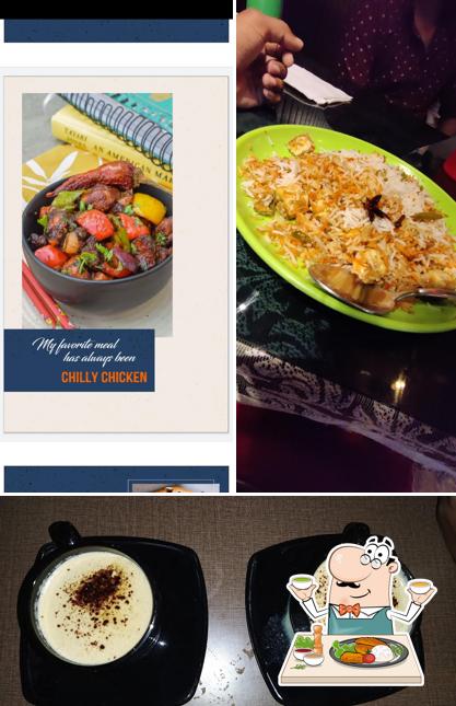 Food at Cafe Dim Light