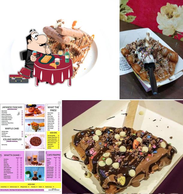 Waffles at Whatta Waffle!