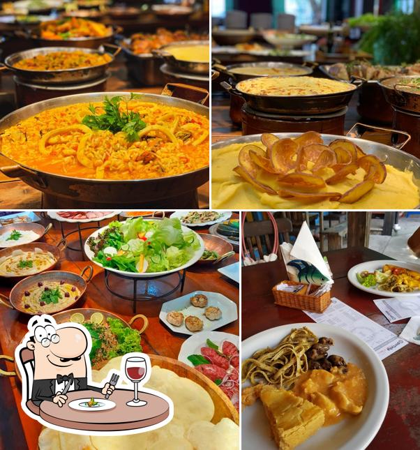 Platos en Restaurante Casa Rabanete Arraial d'Ajuda