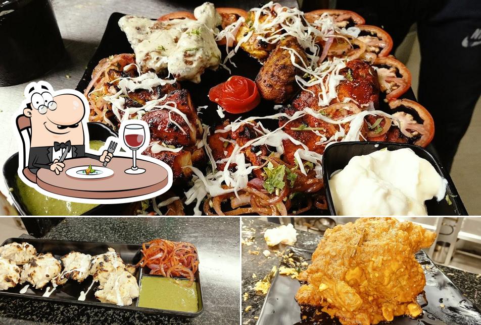 Food at ClicKitchen Restaurant