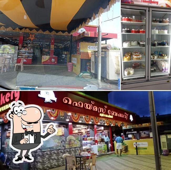 The interior of Famous Bakery