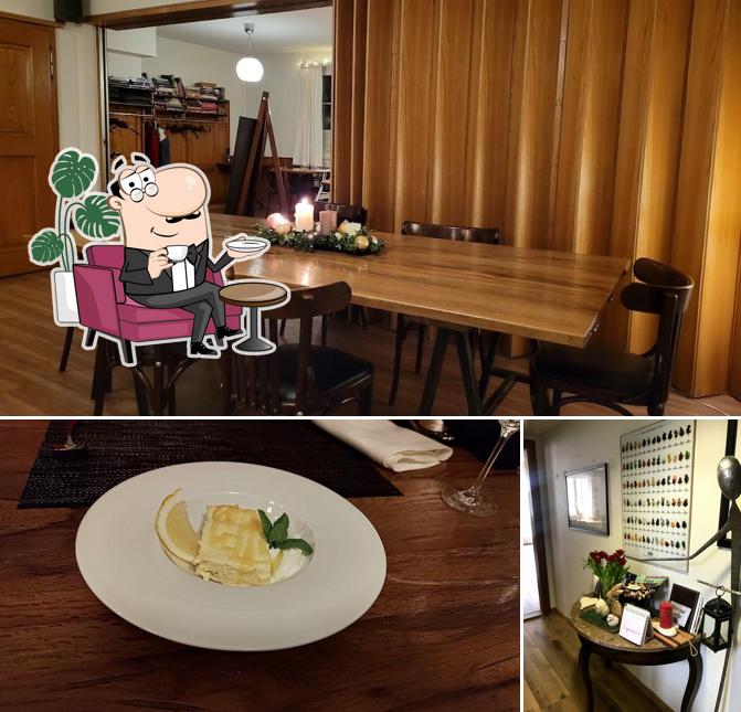 La foto di interni e bevanda da Brasserie Engel