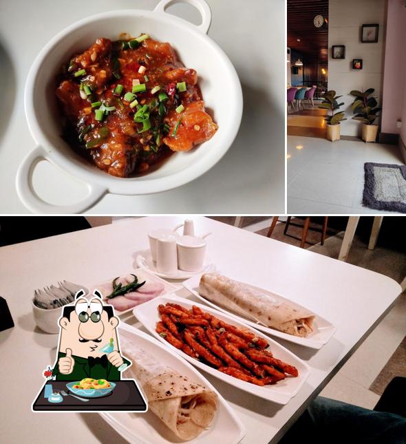 Among different things one can find food and interior at Dez Restaurant