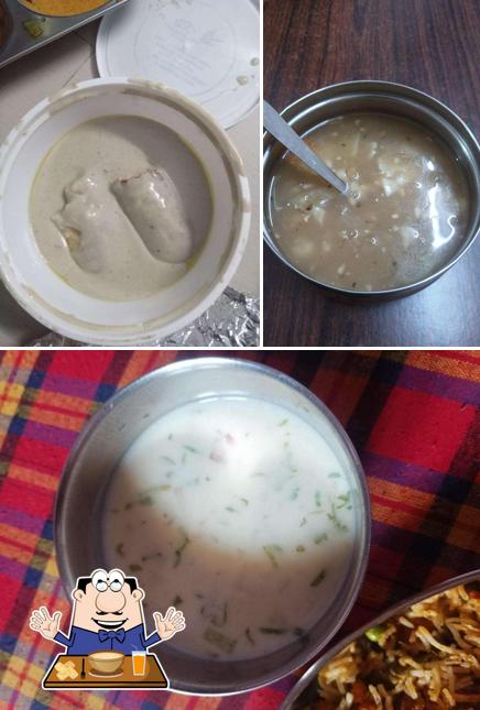 Clam chowder at Hotel Shri Balaji