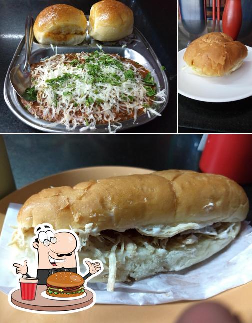 Get a burger at Prerna Ice Cream Parlour And Fast Food