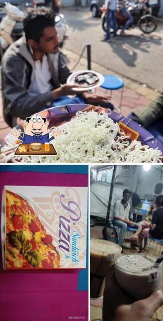 Clam chowder at sawariya sandwich geetabhavan