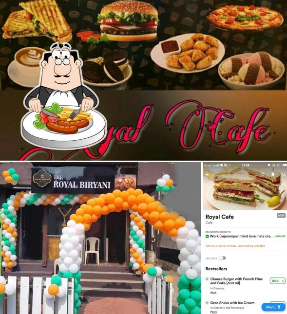 Food at Royal Cafe