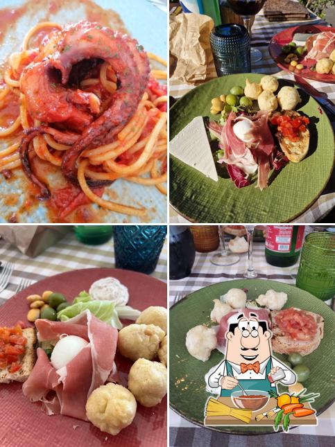 Spaghetti alla bolognese al Trattoria La Campana