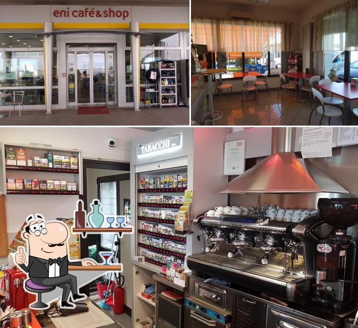 Gli interni di eni cafè