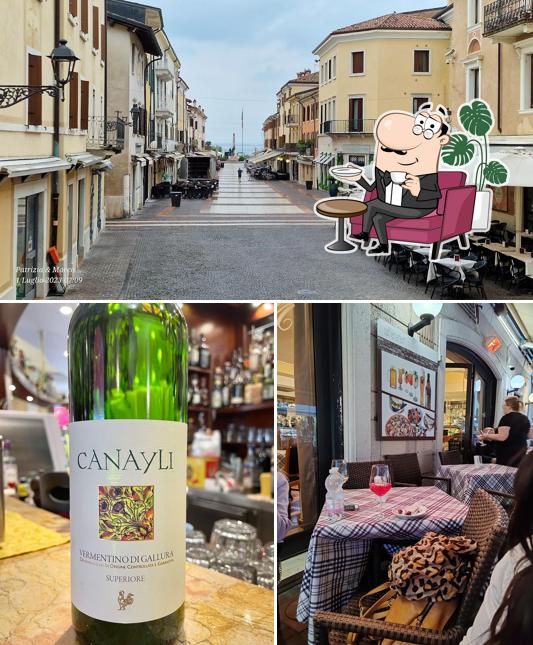 Questa è la immagine che presenta la interni e bevanda di Caffè Matteotti