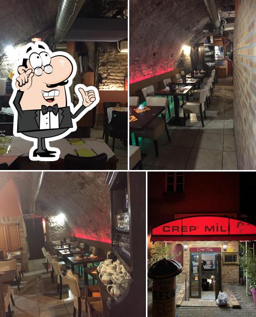 L'intérieur de Crep'Mili