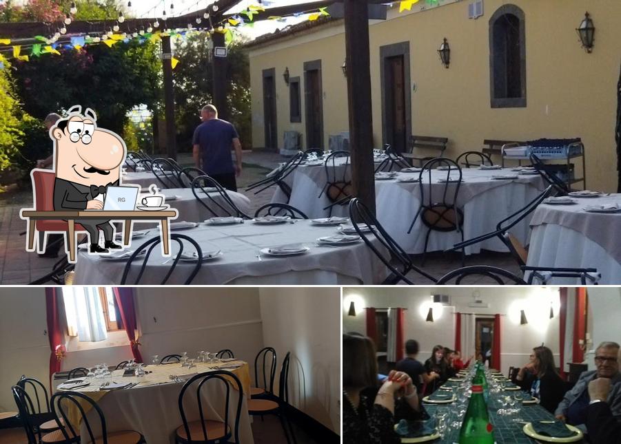 Gli interni di Il Casale dell'Etna