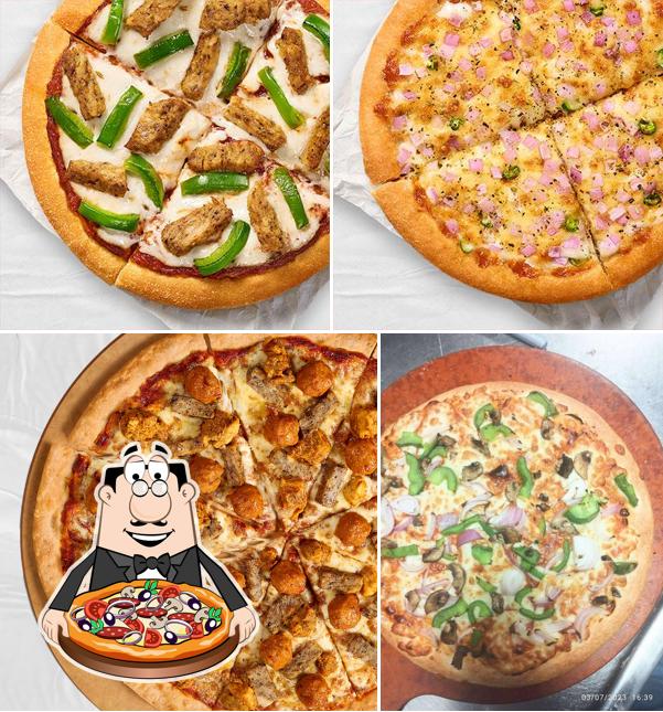 Order various variants of pizza