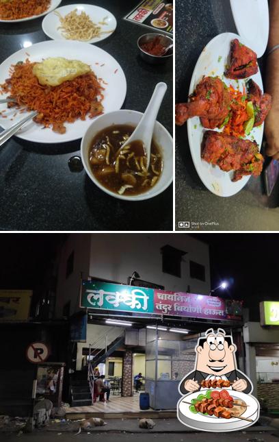 The restaurant's food and exterior