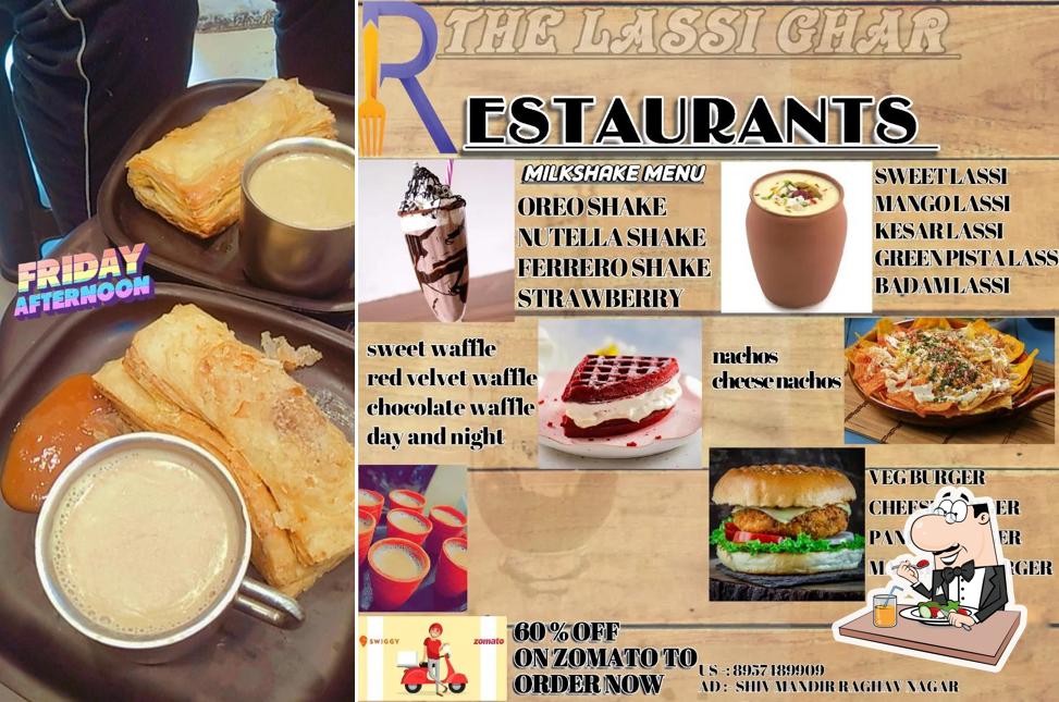 Food at The Lassi Ghar