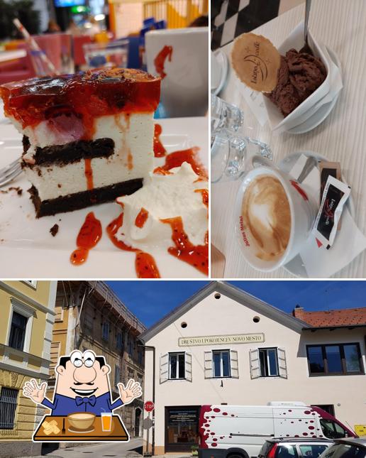 Luna Caffe si caratterizza per la cibo e esterno
